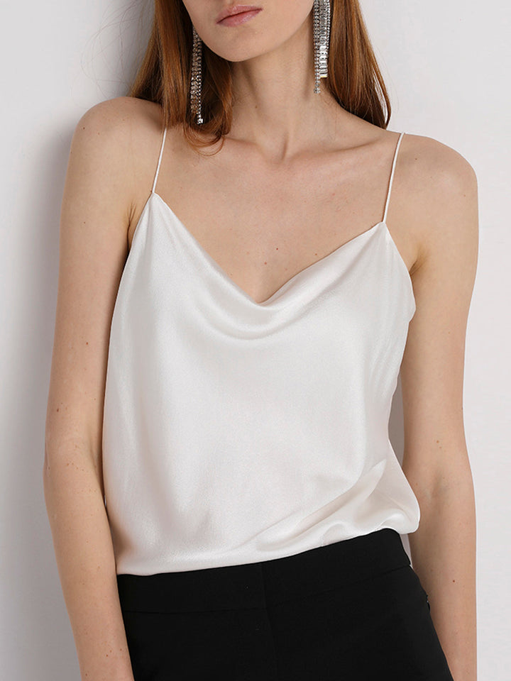 Monteclo - Iris Leisure Cowl Neck Cami Top