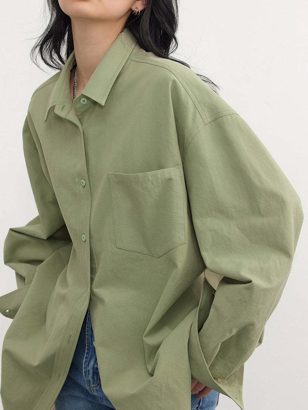 Monteclo - Amira Relaxed Oversized Shirt