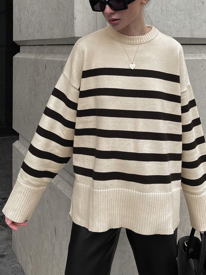 Monteclo - Adalyn Parisian Stripe Sweater