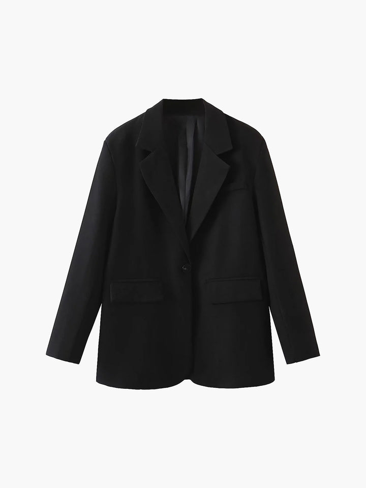 Monteclo - Skylar Leisure Relaxed Single Breasted Blazer