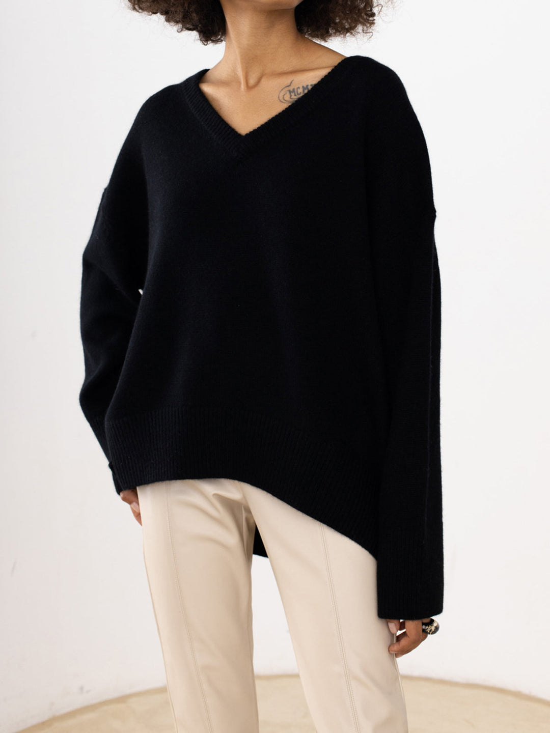 Monteclo - Madilyn Tranquil Morning Pullover Sweater