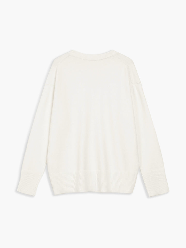 Monteclo - Madilyn Tranquil Morning Pullover Sweater