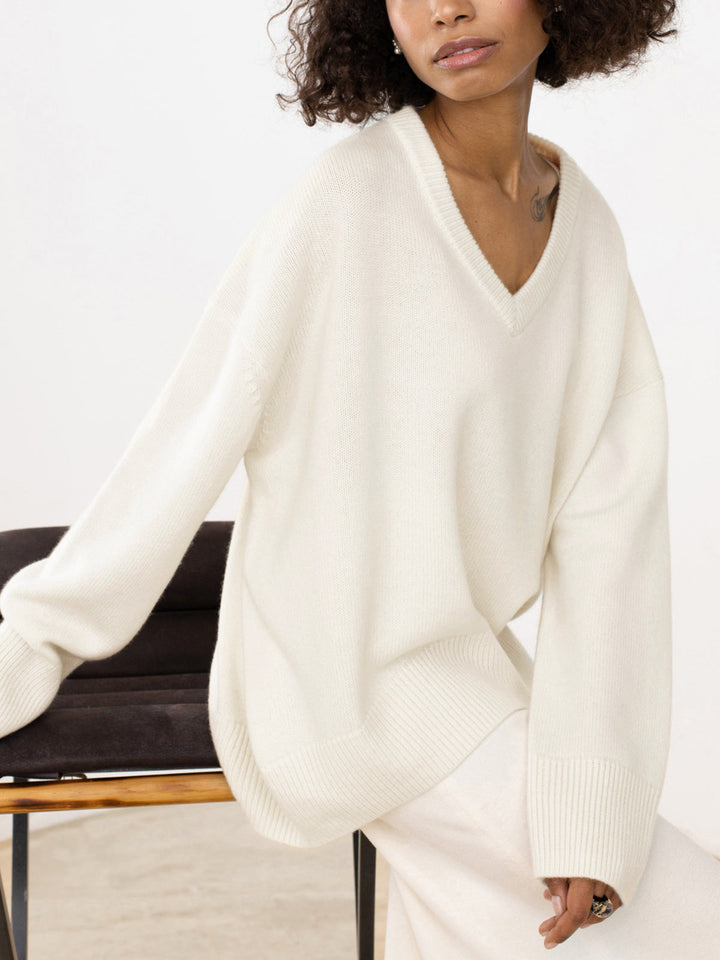 Monteclo - Madilyn Tranquil Morning Pullover Sweater