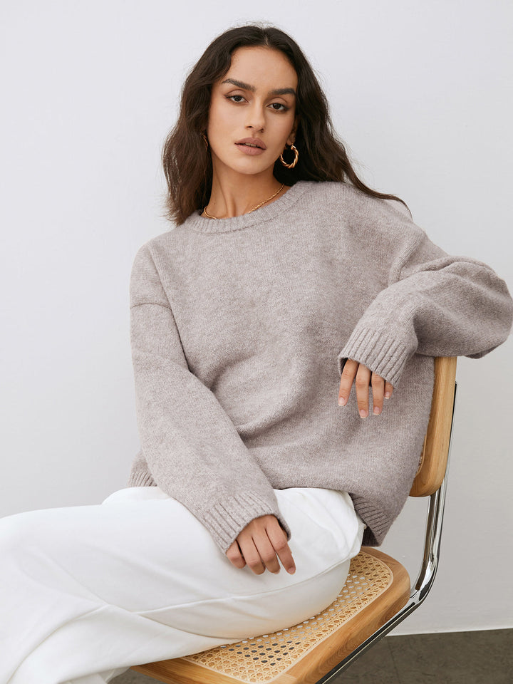 Monteclo - Lyla Lightweight Cloud Weather Pullover Sweater