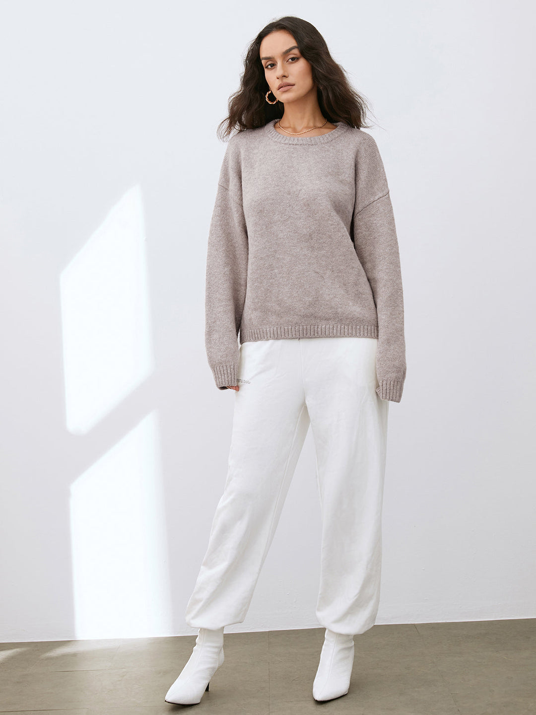 Monteclo - Lyla Lightweight Cloud Weather Pullover Sweater