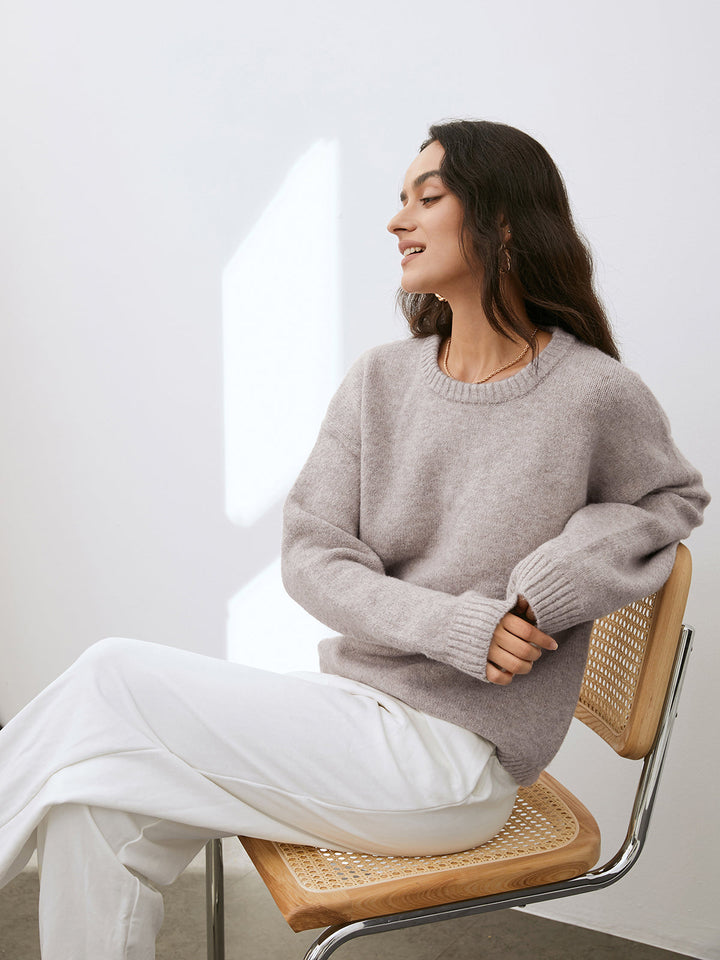 Monteclo - Lyla Lightweight Cloud Weather Pullover Sweater