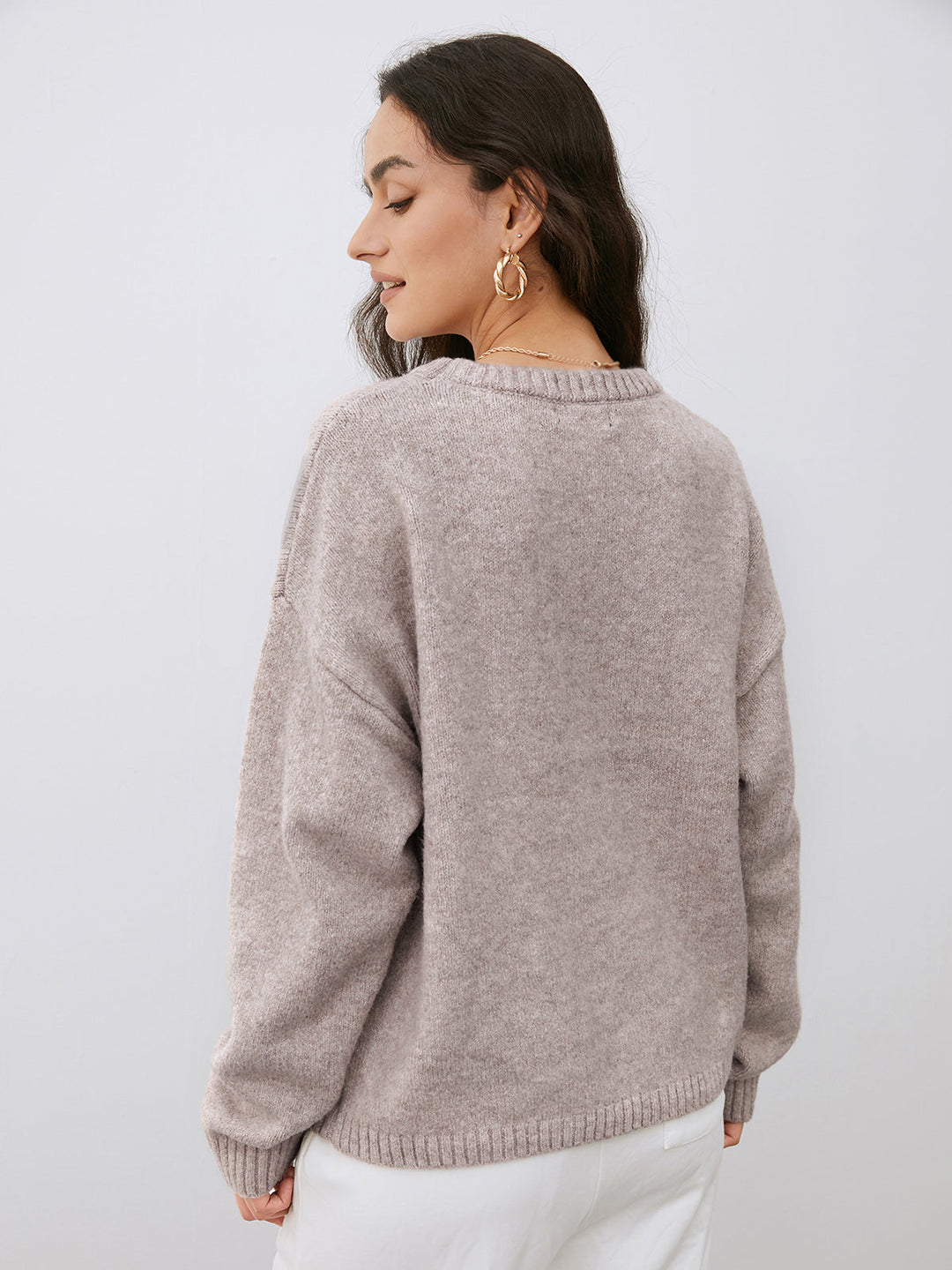 Monteclo - Lyla Lightweight Cloud Weather Pullover Sweater