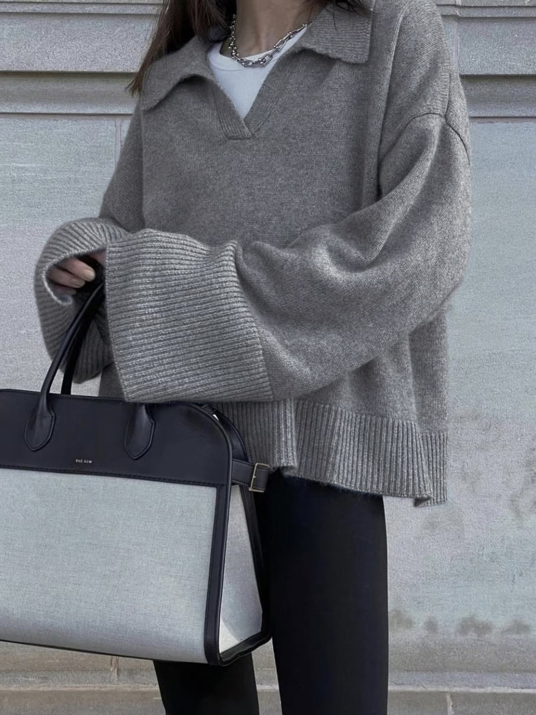 Monteclo - Savanna Minimalist Oversized Sweater