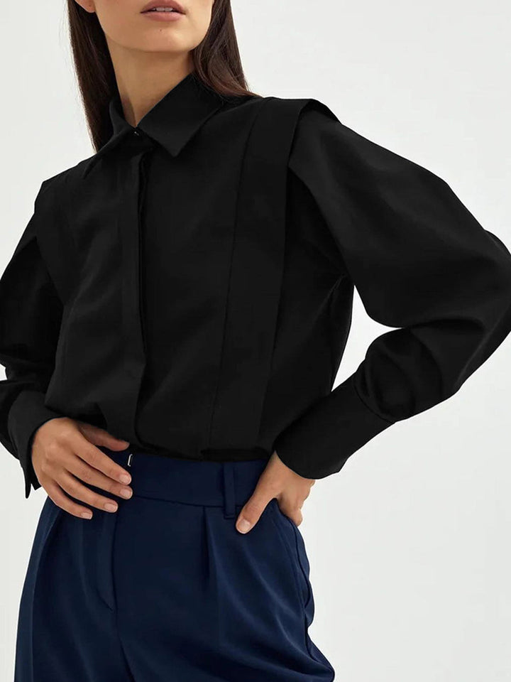 Monteclo - Emily Fair And Square Button Down Shirt