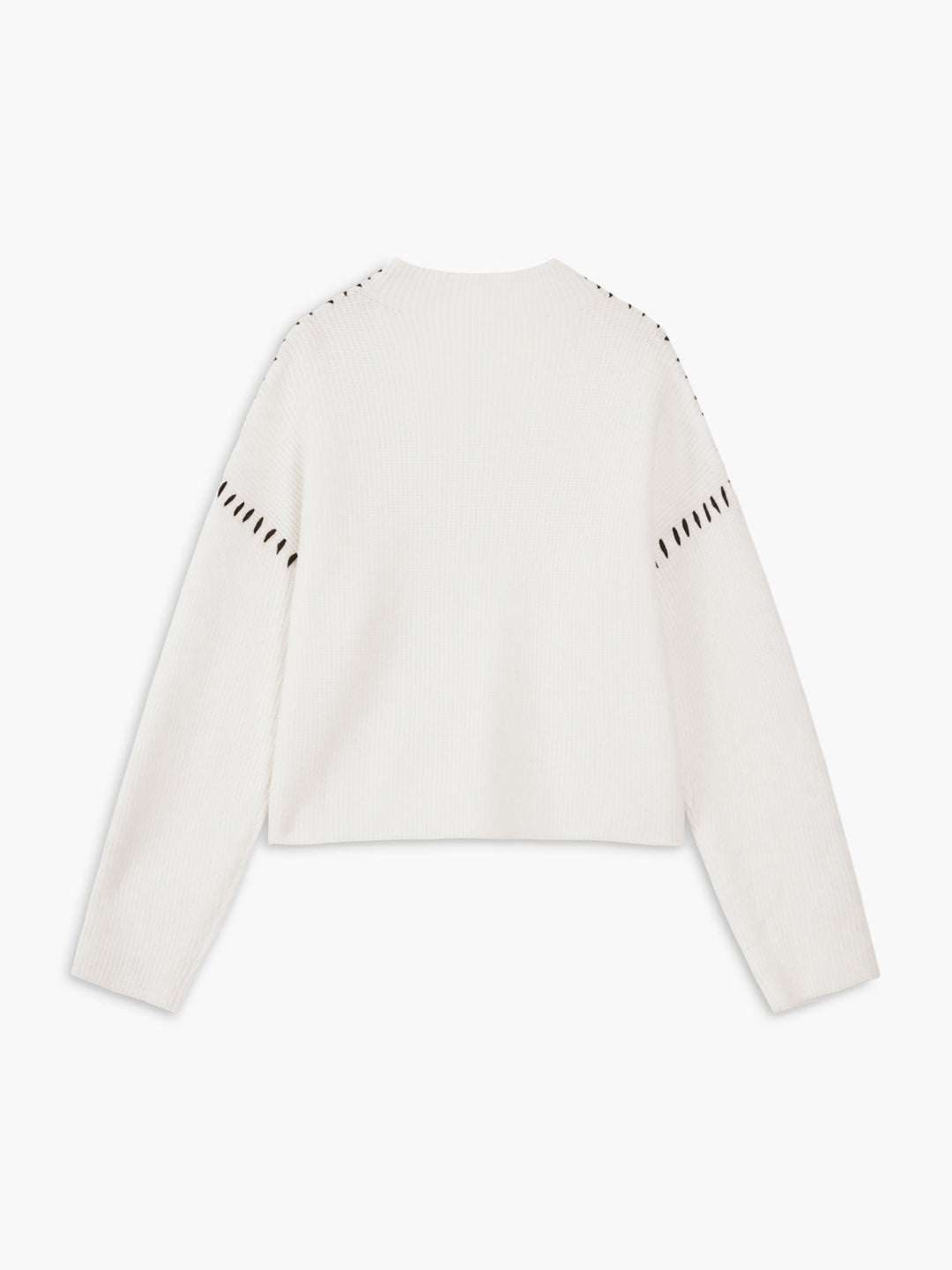 Monteclo - Harlow Shift The Focus Oversized Mock Neck Sweater