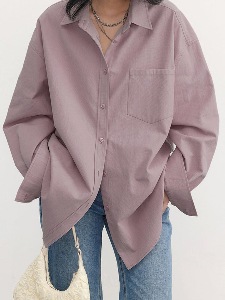 Monteclo - Amira Relaxed Oversized Shirt