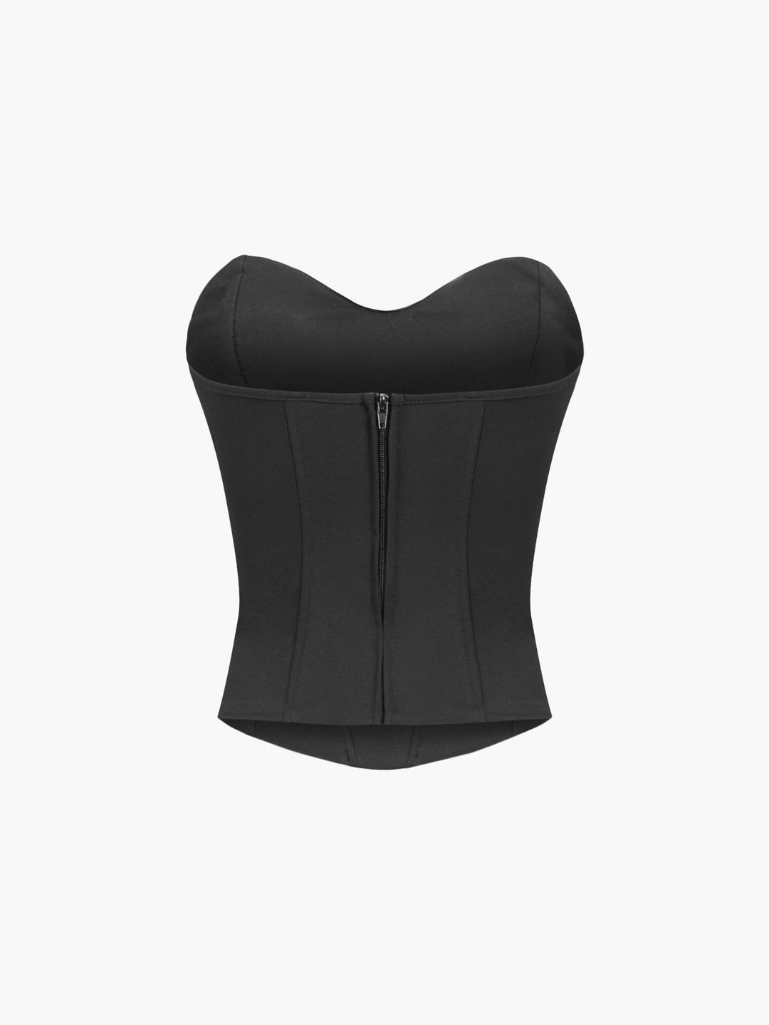 Monteclo - Helen Zippered Tube Corset Top