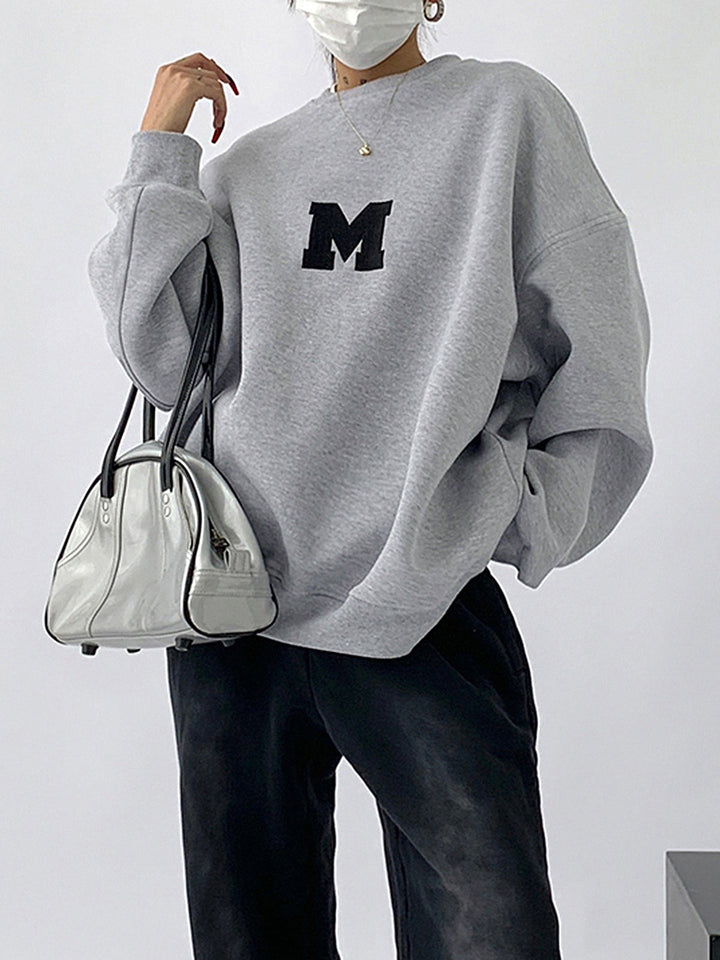 Monteclo - Liv Minimalism Oversized Sweatshirt