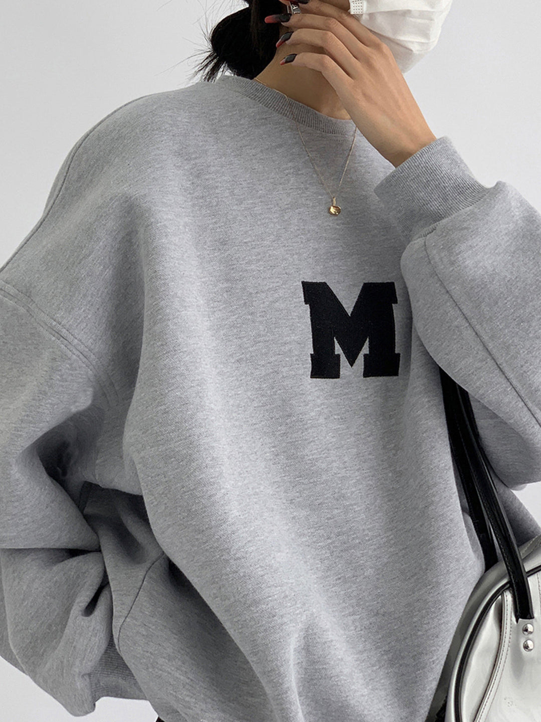 Monteclo - Liv Minimalism Oversized Sweatshirt