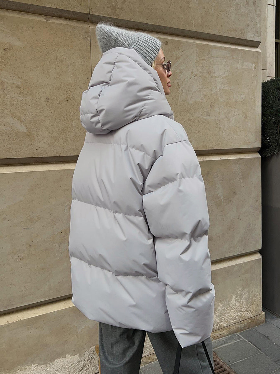 Monteclo - Sara Oversized Quilted Puffer Down Coat