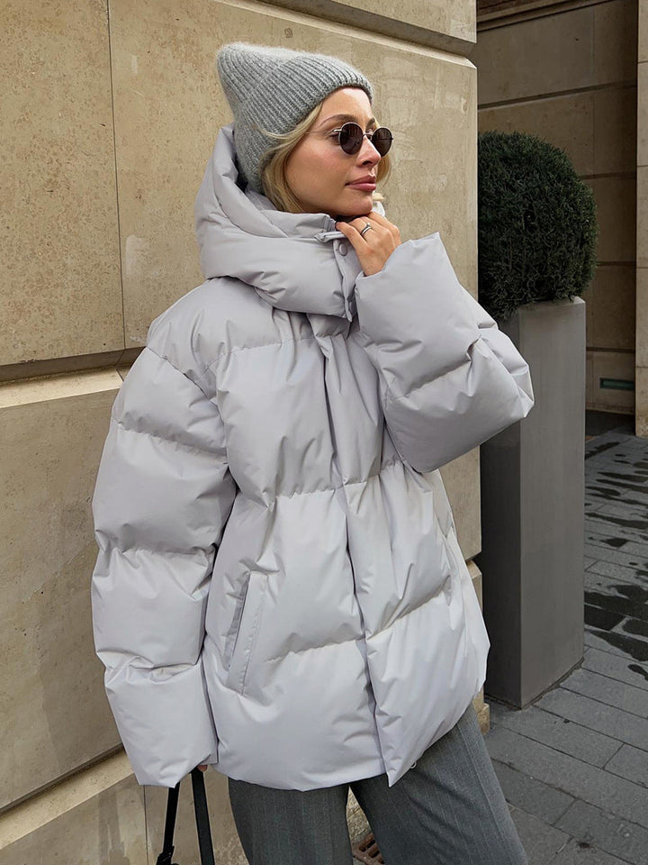 Monteclo - Sara Oversized Quilted Puffer Down Coat