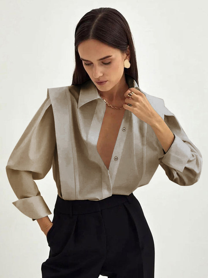 Monteclo - Emily Fair And Square Button Down Shirt