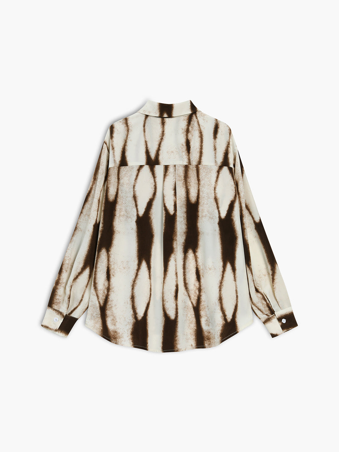 Monteclo - Adelynn Tie Dye Oversized Button Down Shirt