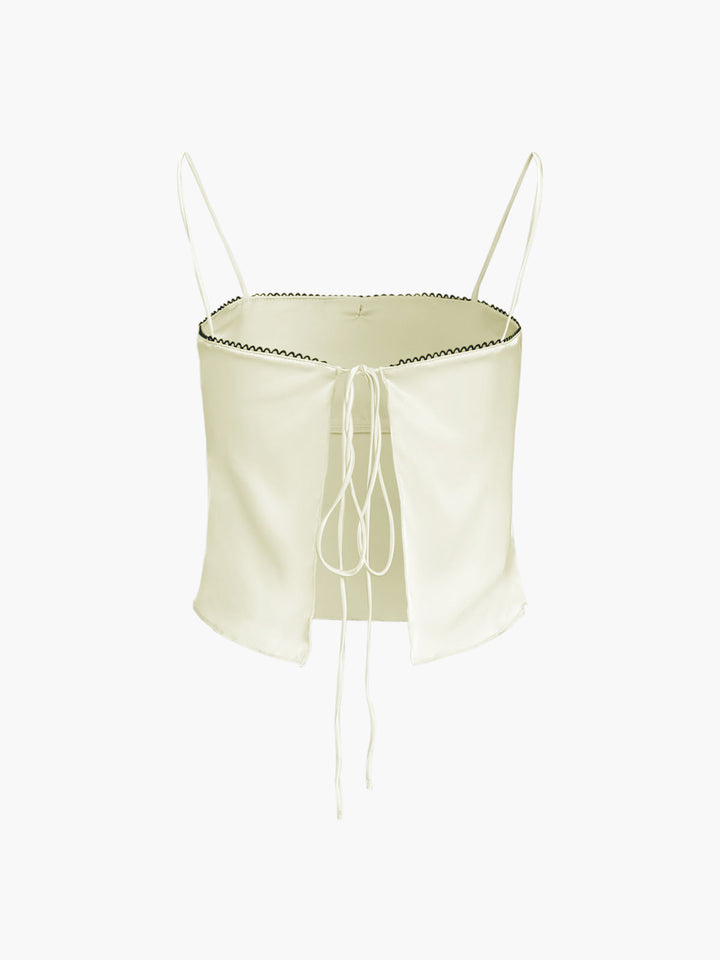 Monteclo - Arabella Bow Decor Cami Top