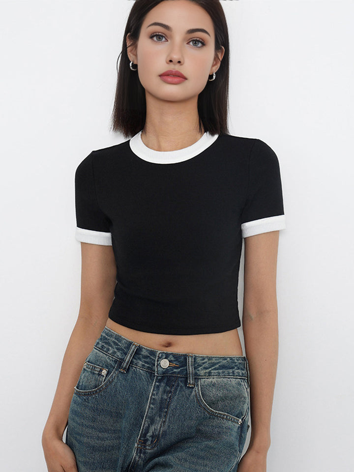 Monteclo - Liz Trim Cropped Top