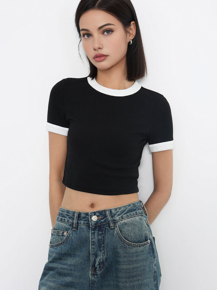 Monteclo - Liz Trim Cropped Top