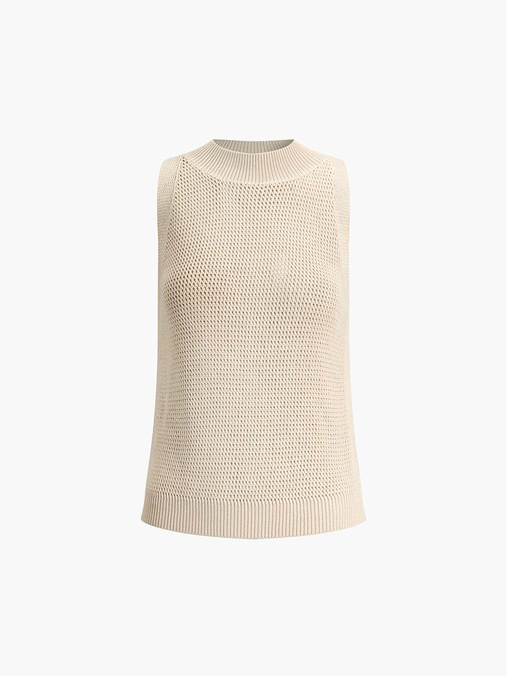 Monteclo - Leilani Knit Hollow Solid Shirt