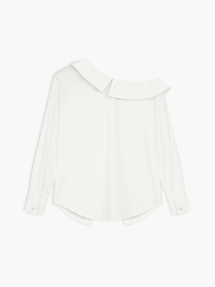 Monteclo - Bubbles One Shoulder Off Shirt