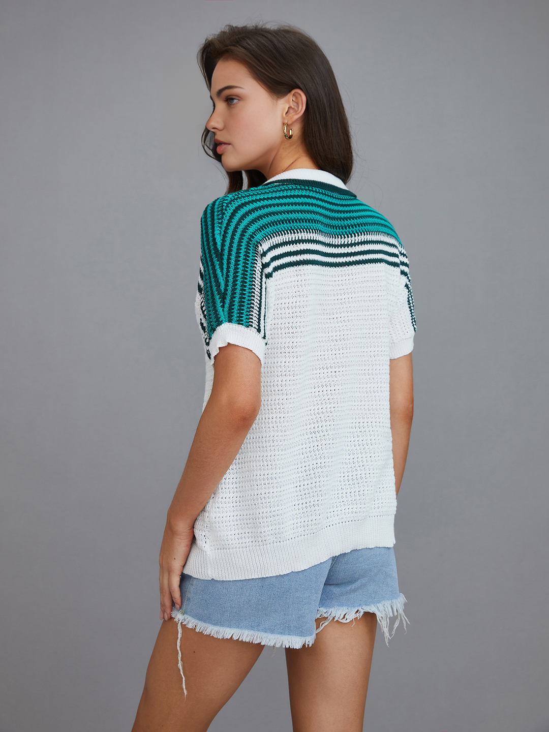 Monteclo - Soleil Crochet Pockets Short Sleeve Shirt