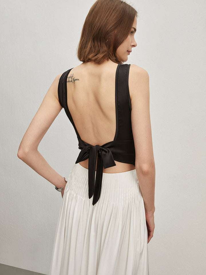 Monteclo - Maia Backless Tank Top