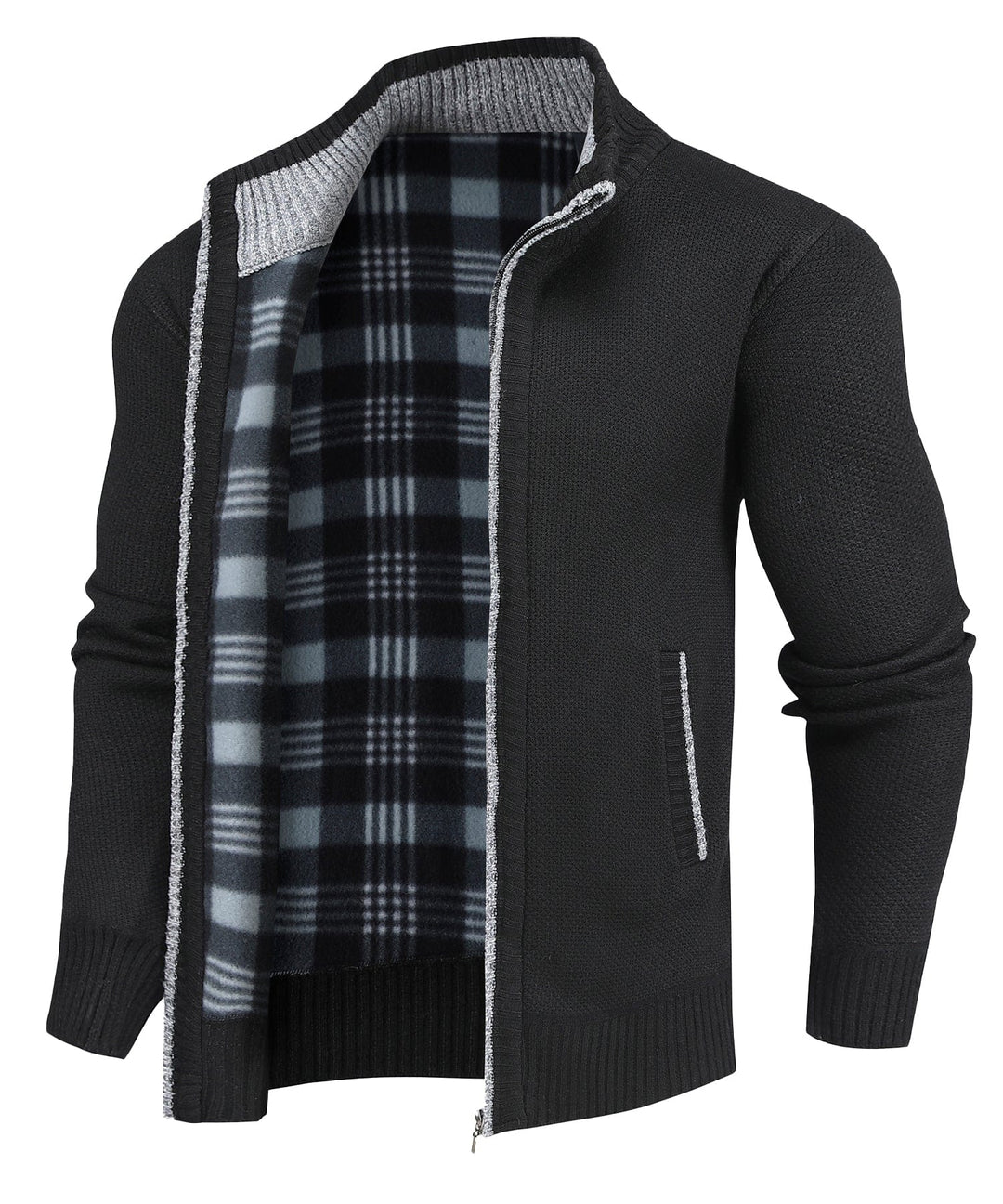 Ridgeway Flannel Lined Sweater (5 Designs)