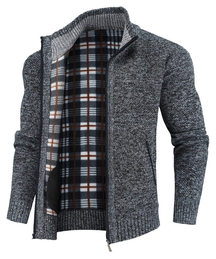 Ridgeway Flannel Lined Sweater (5 Designs)