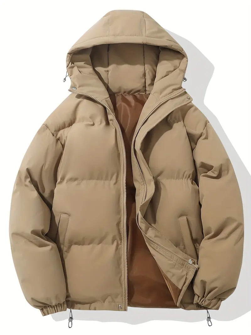 Aevia | Lined winter jacket with hood