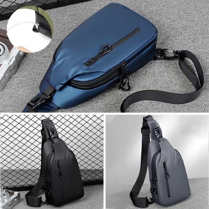 Aqua™ - Waterproof shoulder bag with USB charging point