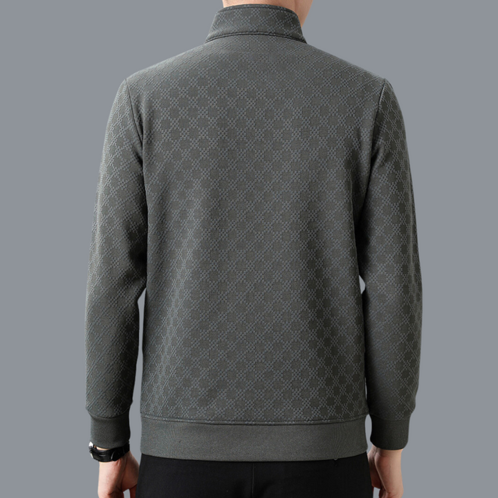 Monaco Chequered 1/4 Zip