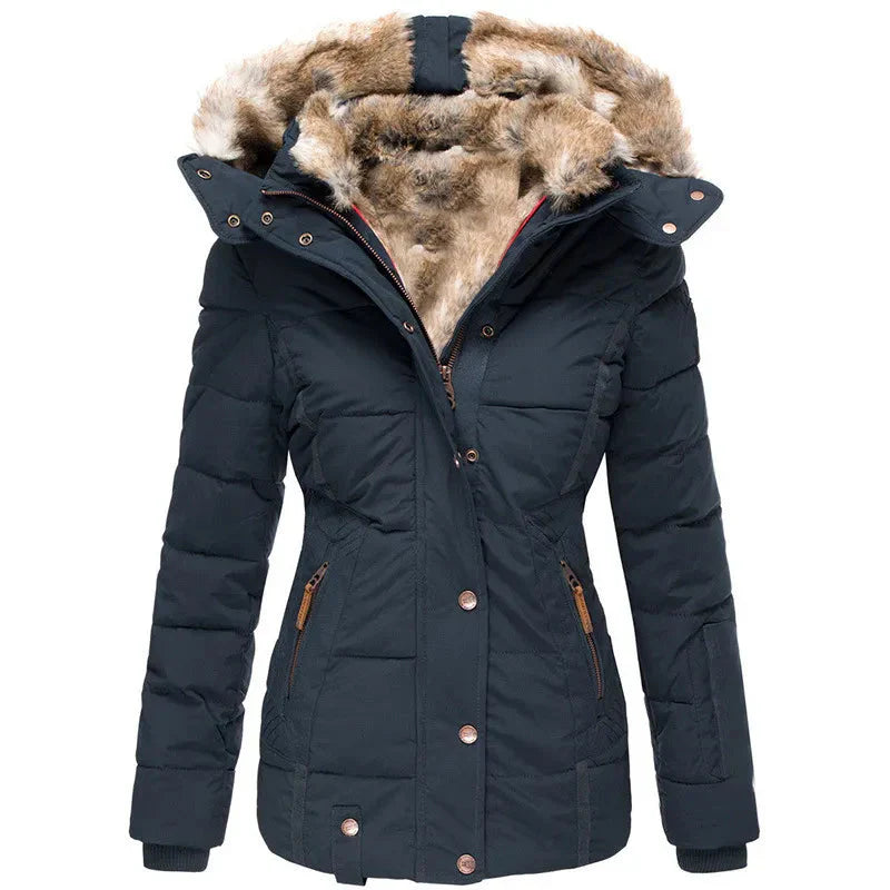 Leonie | Women's Fur-Lined Hooded Winter Jacket