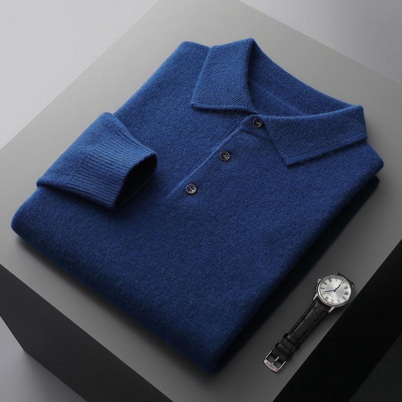 Hercules Long Sleeved Wool Polo