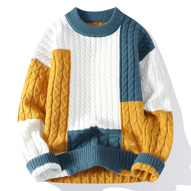 Petra Patchwork Sweater