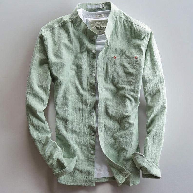 Akita - Japanese Style Linen Shirt