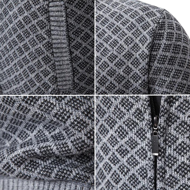 Tom | Jacquard-strap cardigan