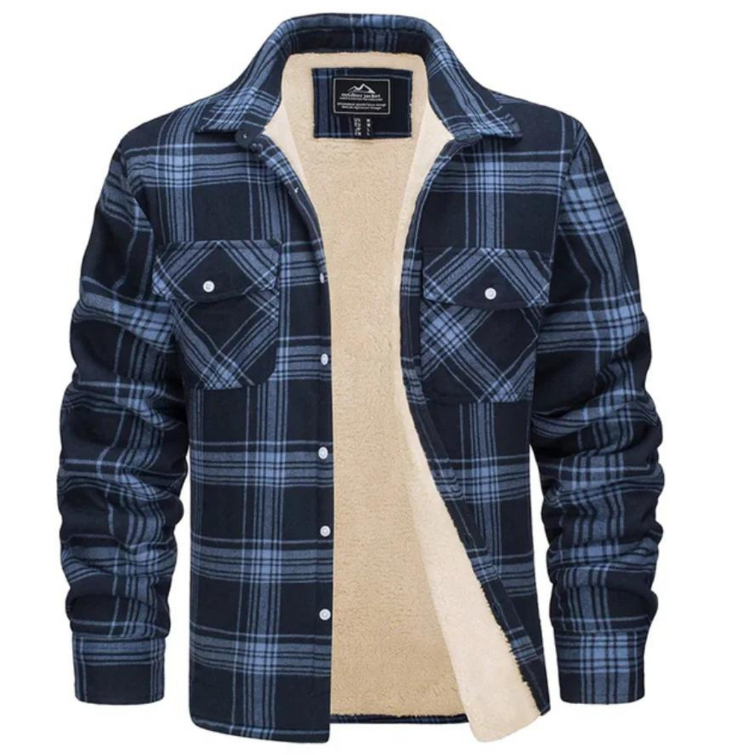 Ralph | Checkered jacket with fleece lining