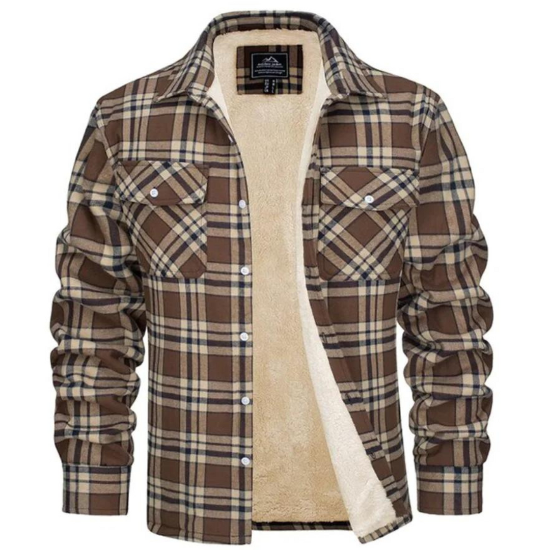 Ralph | Checkered jacket with fleece lining