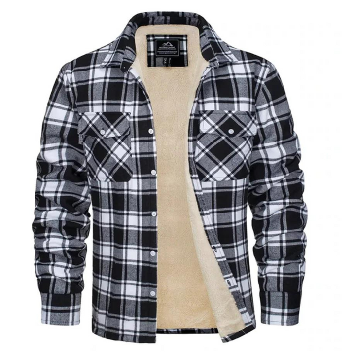 Ralph | Checkered jacket with fleece lining