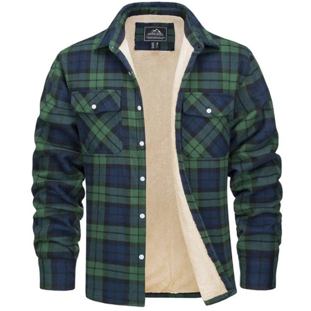 Ralph | Checkered jacket with fleece lining