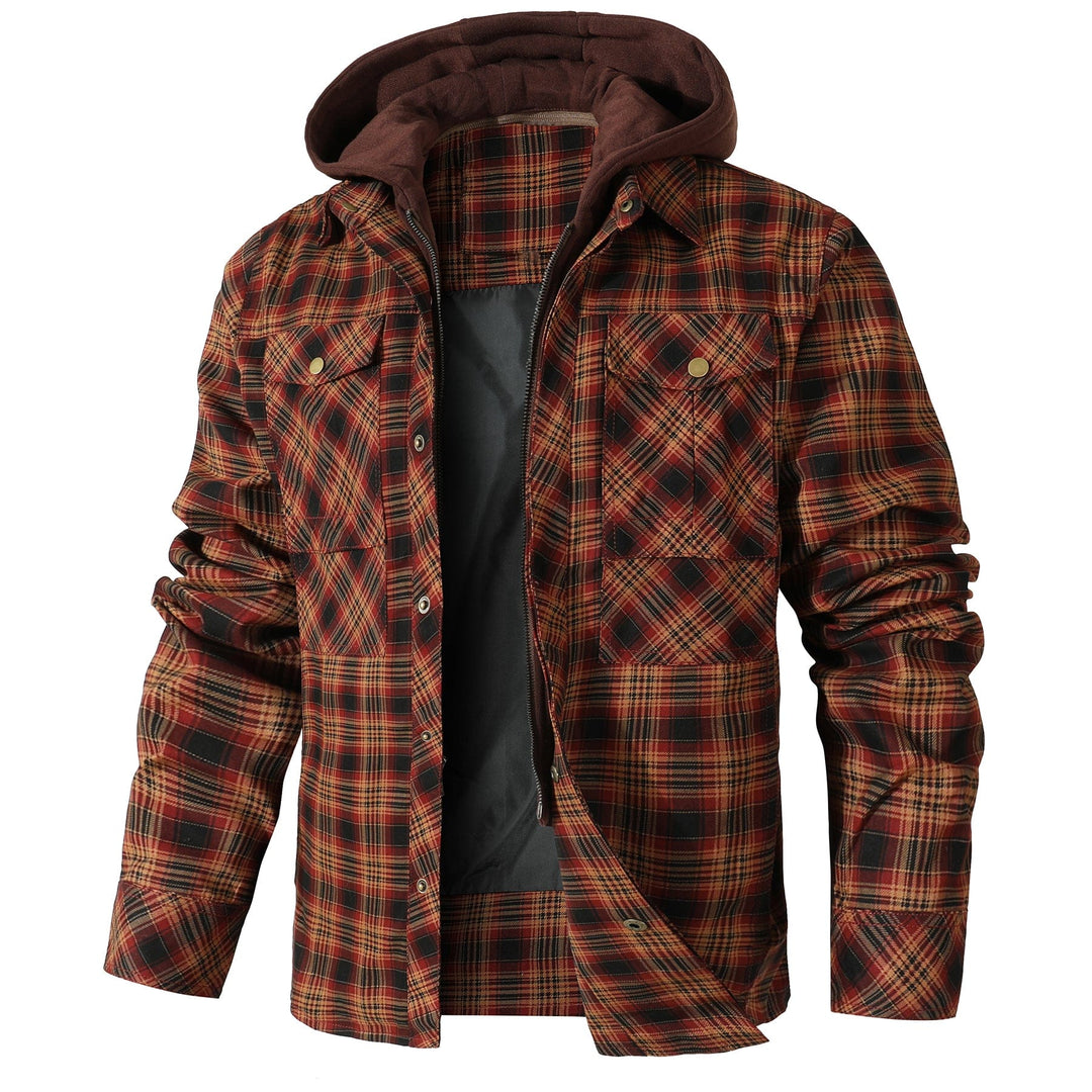 TrailGuard Hooded Flannel Jacket (4 Designs)