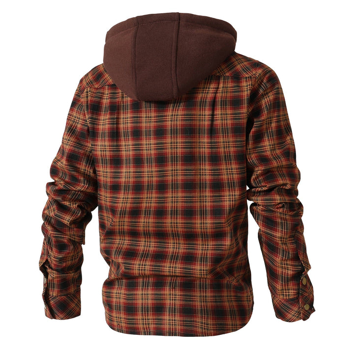 TrailGuard Hooded Flannel Jacket (4 Designs)