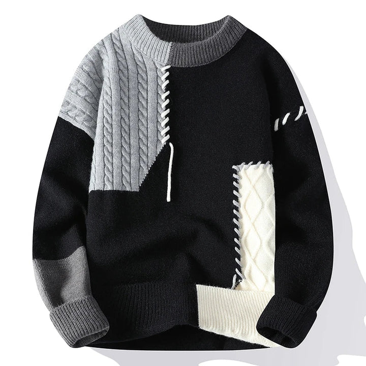 Monte Carlo Luxe Patchwork Sweatshirt