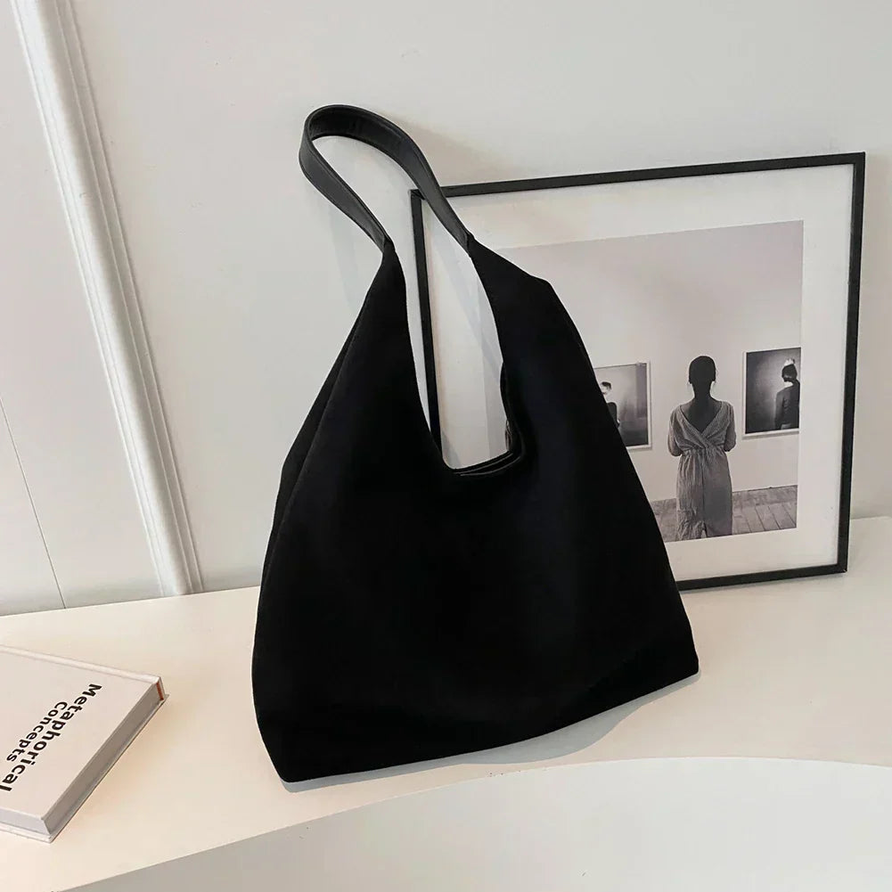 Yara | Suede leather tote bag