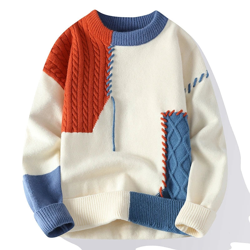 Monte Carlo Luxe Patchwork Sweatshirt