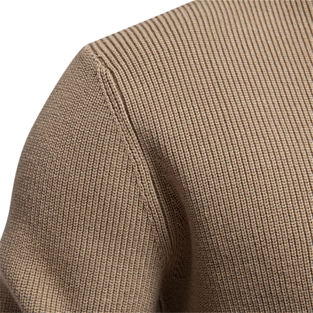 Chion | Knitted buttoned sweater for men