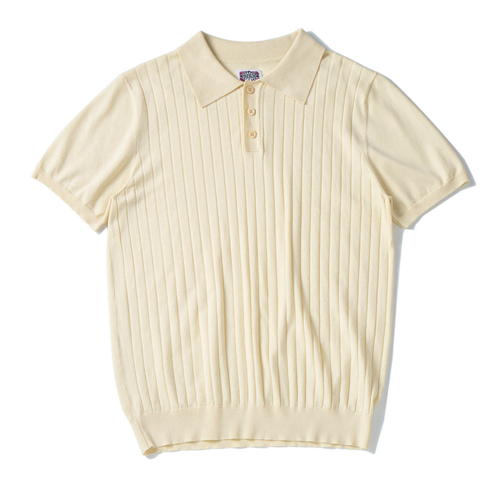 Mulsée Mulberry Silk Polo Shirt